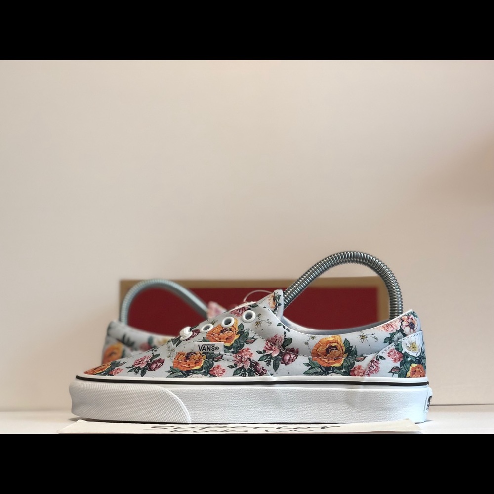 Vans Era (Garden Floral) “True White”